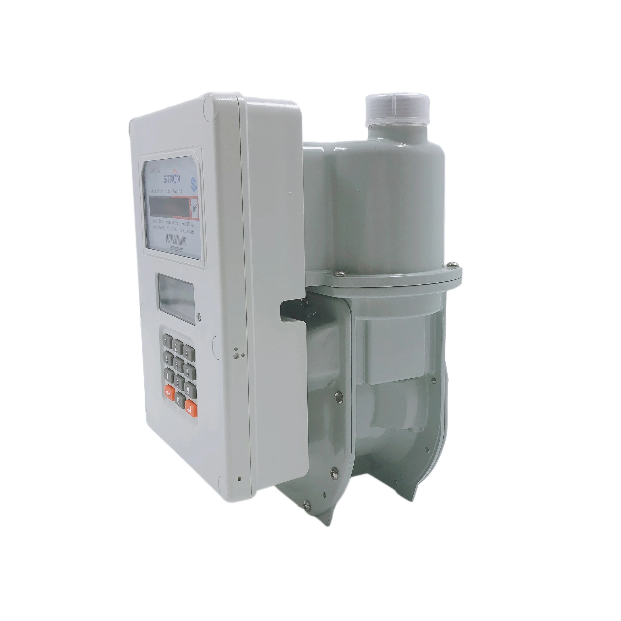  STS Standard Split Keypad Magnetic Field Protection Prepaid Gas Meter with LORA-RF Module and AMI