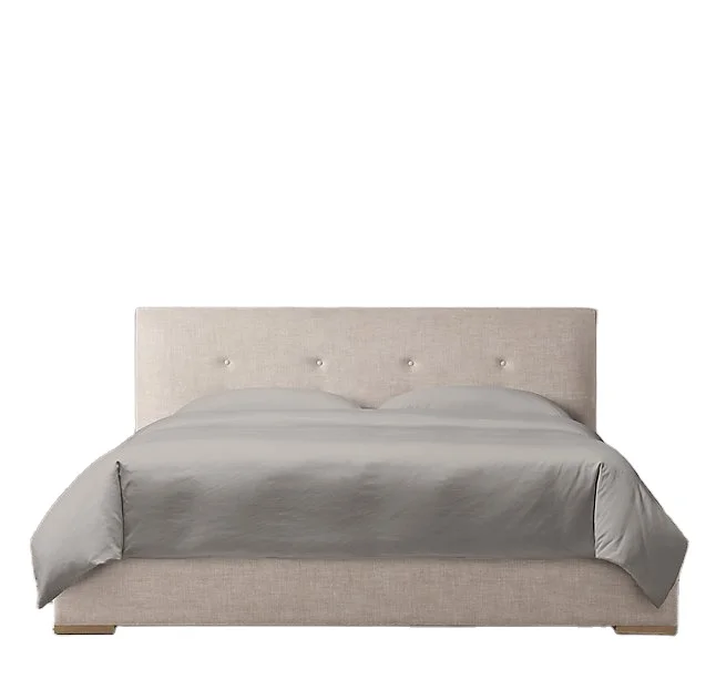 wood fabric loft king queen size french rococo bed