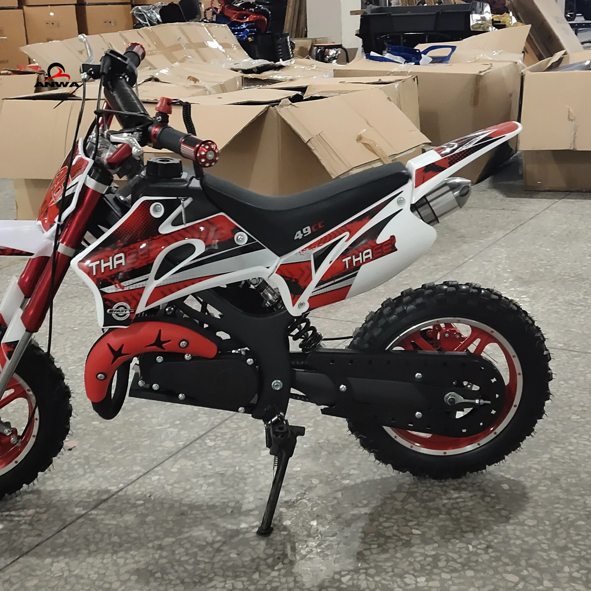 2021 Four Strike Petrol Mini Dirt Bikes For Kids