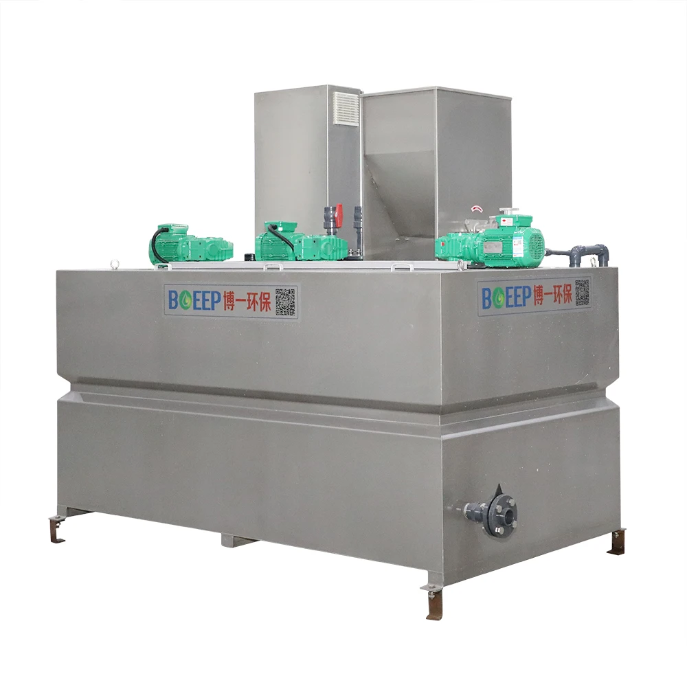 High Quality Sludge Treatment Equipment Stainless Steel Polymer Preparation Dosing Unit Dosing And Mixing Machine