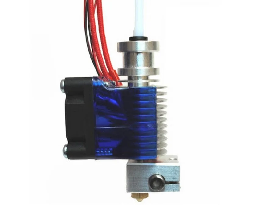 Собранный цельнометаллический V6 hotend Bowden/прямой тип с проводами вентиляторным каналом и охлаждающим вентилятором запасные части для 3D-принтера