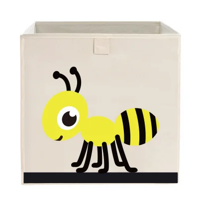 Amazon Hot Selling Foldable Kids Toy Cartoon Storage Box
