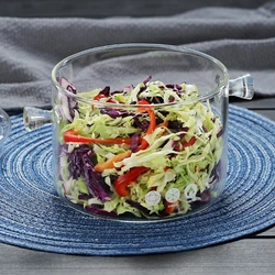 1.3л 1.5л домашняя термостойкая боросиликатная кухонная посуда кухонные инструменты для приготовления супа стеклянный горшок с крышкой