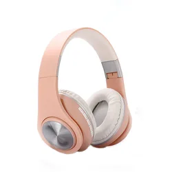 Memory card dj wireless gaming headphone custom yellow overhead pc headphones