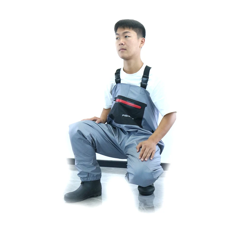 Hitop Plus Size Breathable Neoprene Pvc Chest Waders 4Xl Chest Waders Pants Breathable Hunting Waders Respirable Con Neopreno