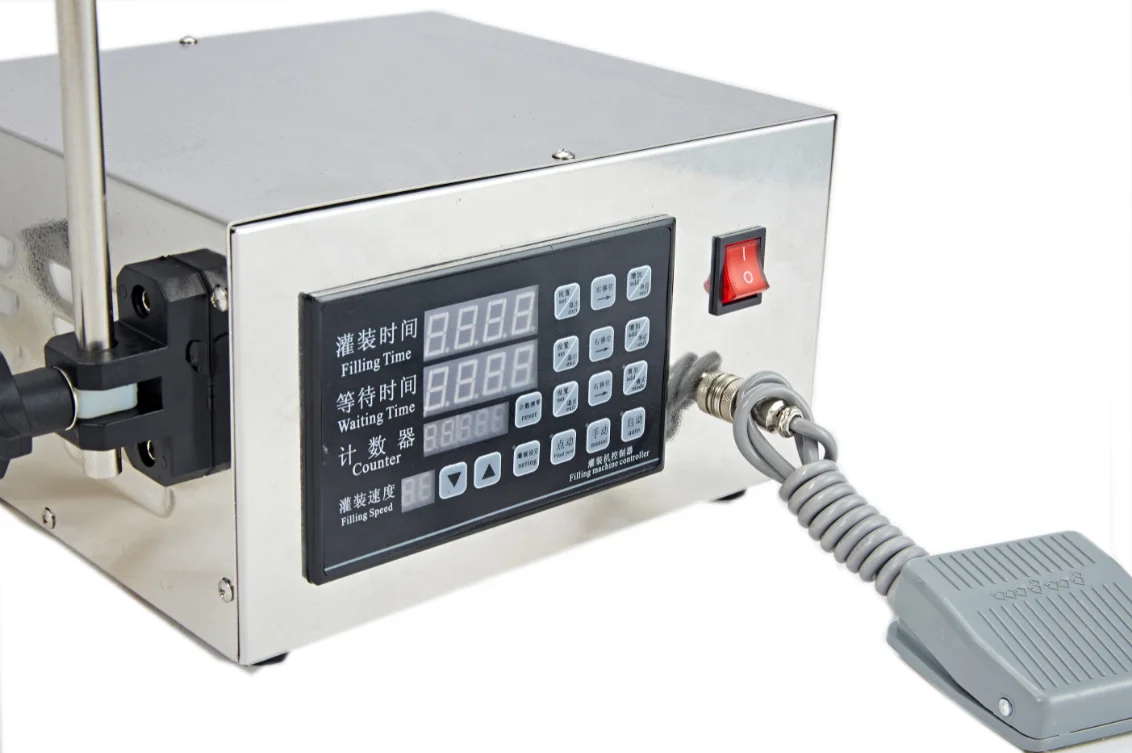 2-3500ml Manual processing line beverage filling machine with factory price