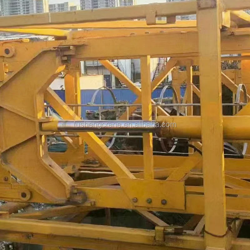 china-brand-tower-crane Zoomlion W6515-8F construction luffing topkit topless crane tower