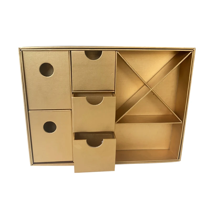 Hot Christmas Makeup Customized Beauty Advent Calendar Double Door Gift Box 24 Days 12 Days