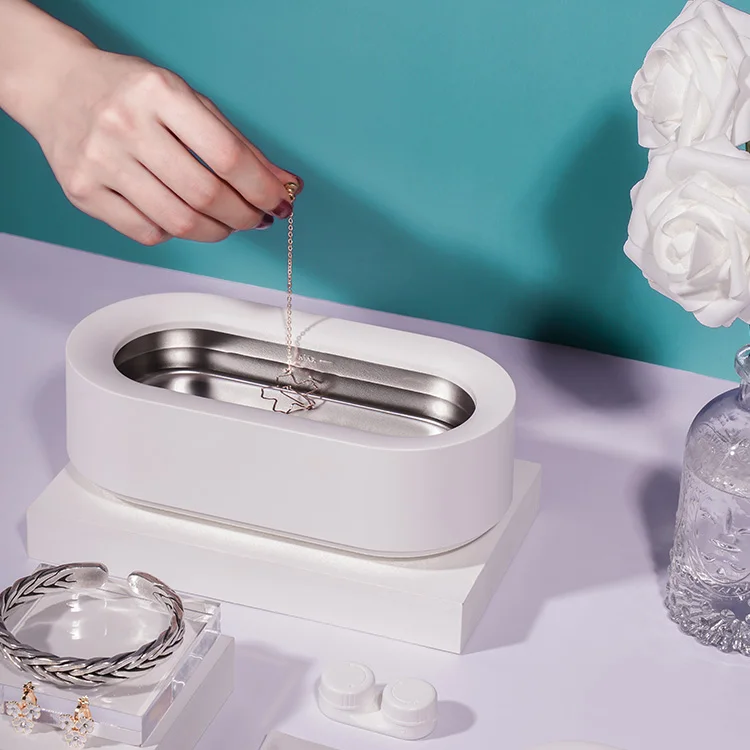 Mini household ultrasonic cleaner jewelry glasses watch wash high frequency cleaner