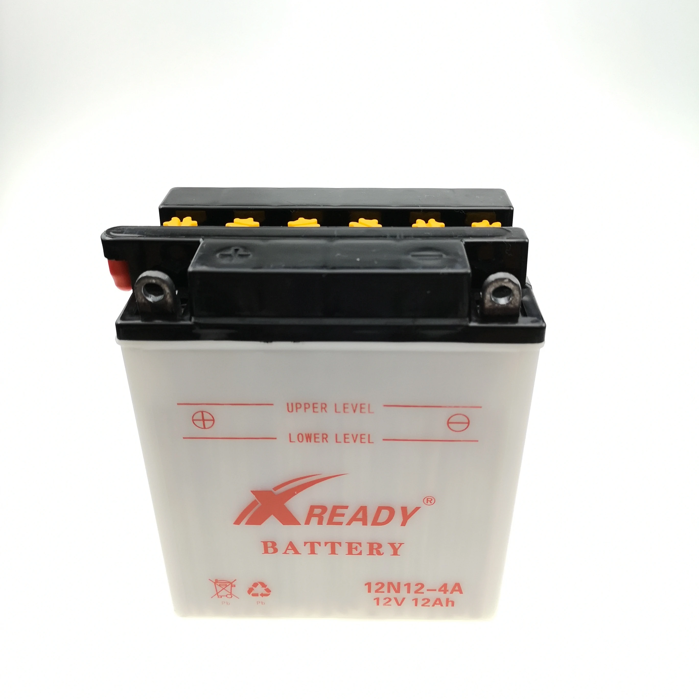  Оптовая продажа 12N12-4A 12V 12AH влажные зарядки MF свинцово-кислотная