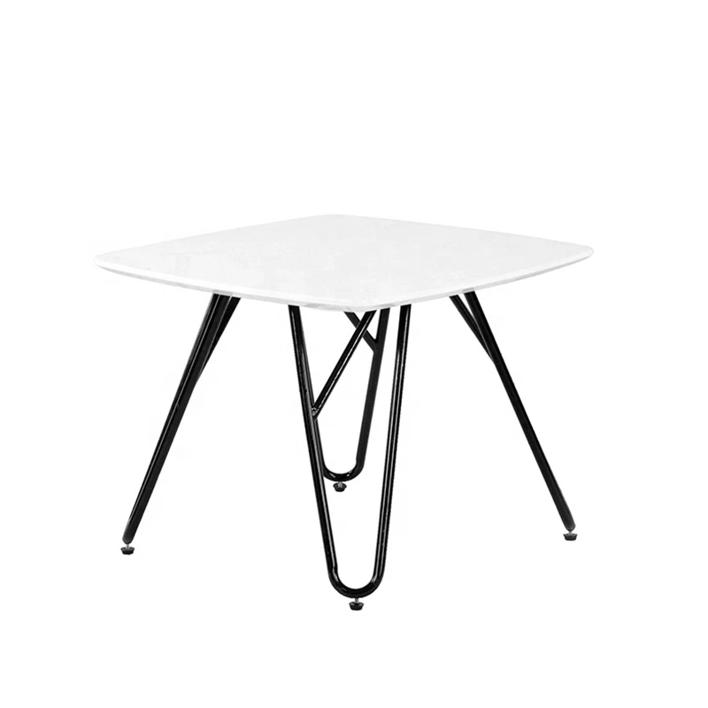 American style small modern wood metal sofa side end table relax leisure snake removable artistic coffee table for sale