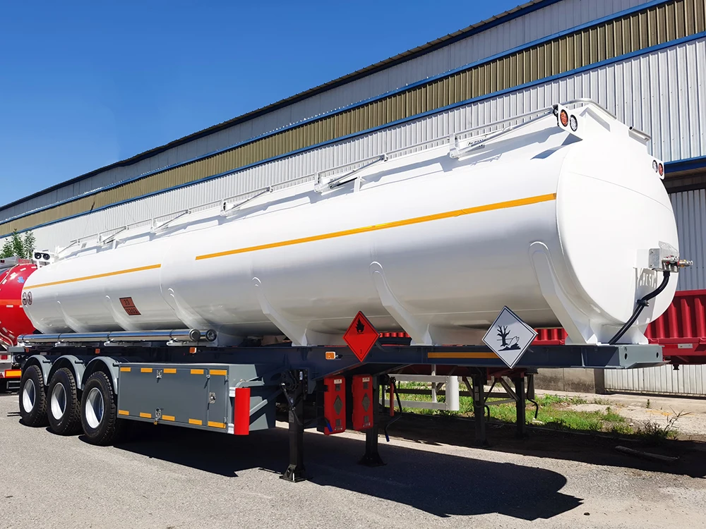 44 000L 6-отсекный топливный бак с прицепом по лучшей цене