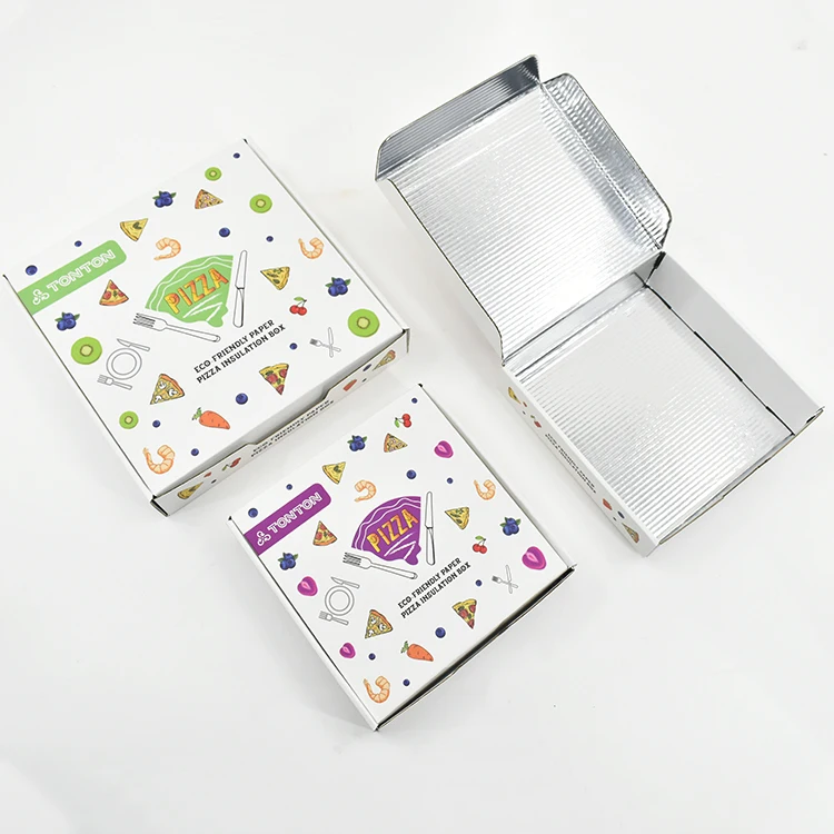 OEM Factory High Quality Thermally Insulated Packaging for Wine Express Foil Carton Frozen Box Kraft Paper Food Rigid Boxes
