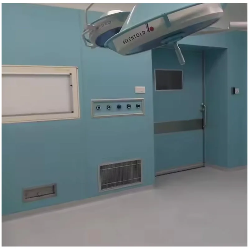 YANING  Door Manual Swing Hermetic door Durable OT Airtight ness Manually Double Door in Operating room