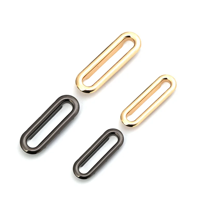 New Design custom garment grommet eyelets length 30mm 20mm metal oval Eyelets with washers for bag clothing