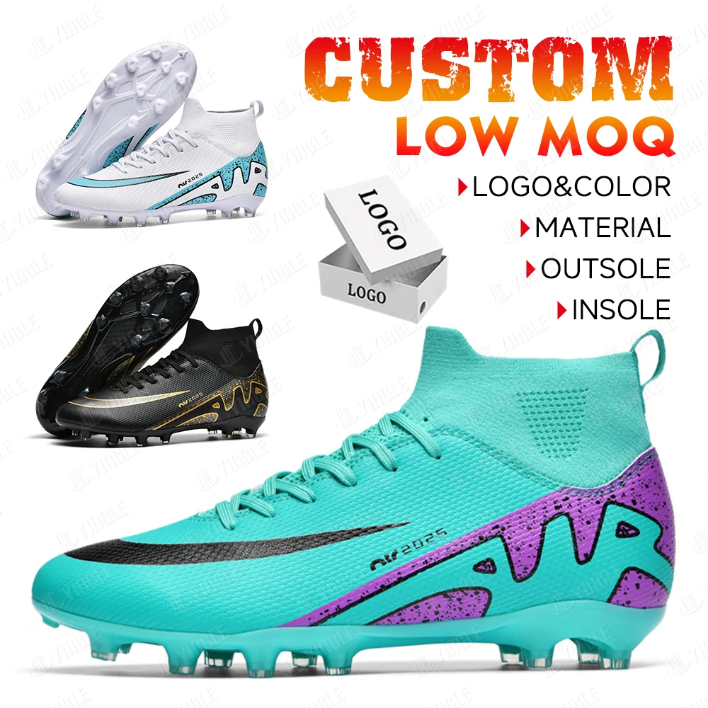 Boots,Godasse Crampon Chimpunes Pupos Guayos Wholesale Air Superfly Cr7 Original Stud Custom Football Soccer Cleat Shoes For Men