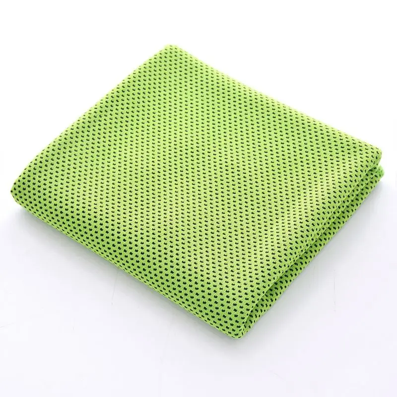 Cooling Microfiber Ice Towel Soft Breathable Chilly Towel for Yoga Sport Gym Camping Fitness Running cooling towel with logo