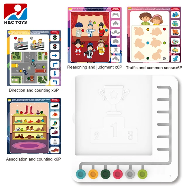 Kid desktop board toy logical thinking early educational board games for children logical game