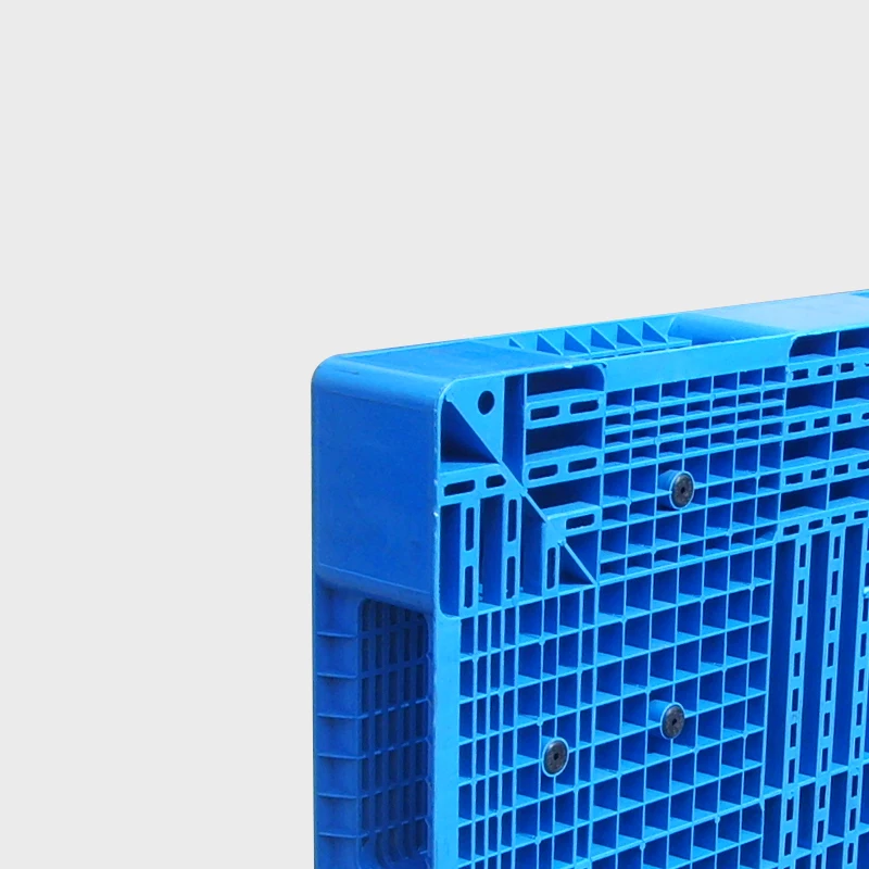 Heavy Duty HDPE Grid Plastic Pallet 1200*1000MM Euro Size Pallet Warehouse Rack Load 3 Runners Plastic Pallet Prices