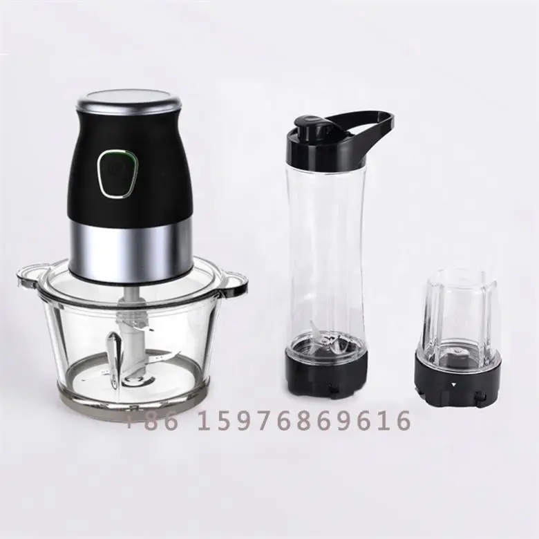 High quality full copper motor 3 in 1 food processor  grinder chopper  blender