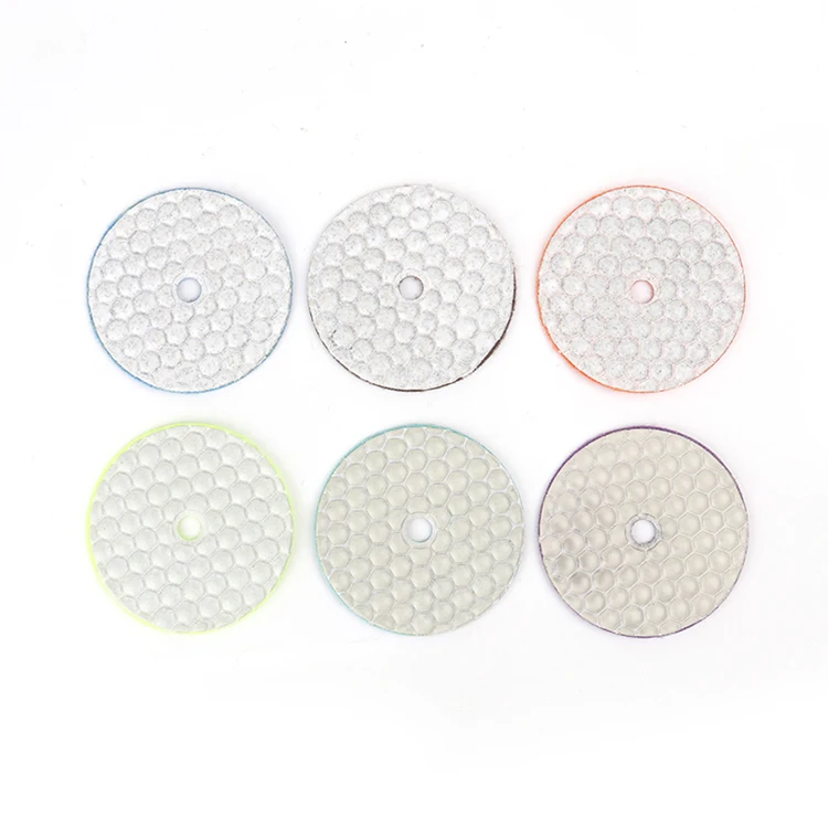 OEM 3 inch 80mm In Stock dry polishing pad convex polishing pad
