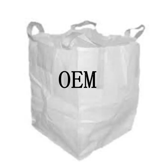 EGP Jumbo Bag 500kg to 2000kg Wood Pellet Packaging Pp 1ton Antistatic Accept Customized Logo Printing 1.5 Mt Big Bag