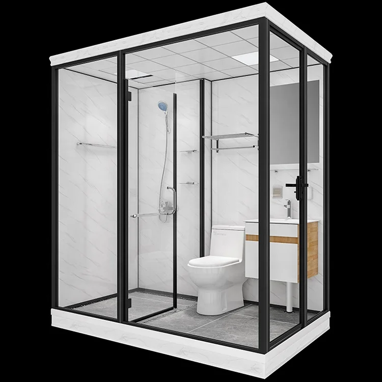 Expensive Portable Shower Rooms Small Prefab Hotel Design Building Modular Complete Tiny Ada Compliant Bathroom Pods With Toilet