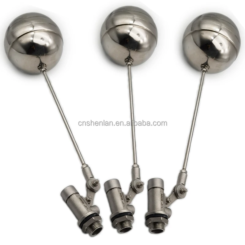 304 Stainless Steel 1/2 inch Float Valve floating ball High Pressure Automatic Water Tank