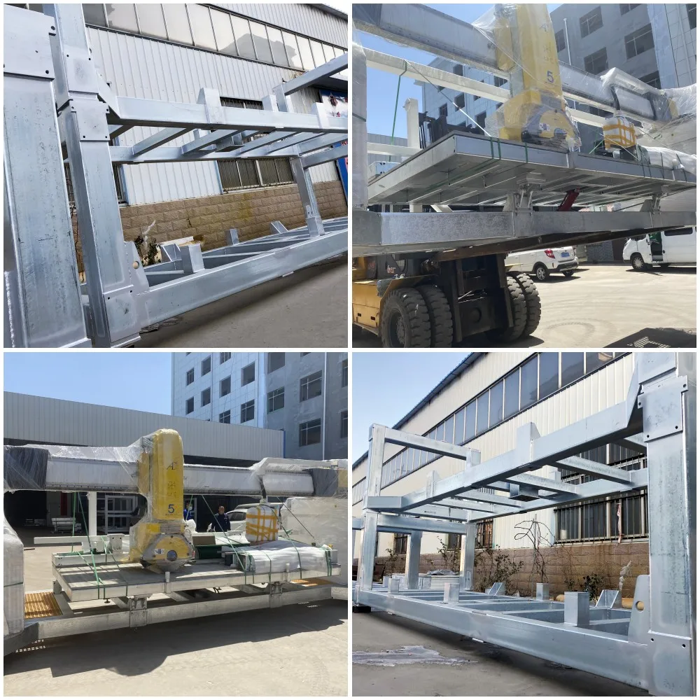 TITAN TOOL+ Monoblock Easy Programming CNC 5 Axes Stone Bridge Saw Milling Machine for Kitchen Countertops Bathroom Countertops