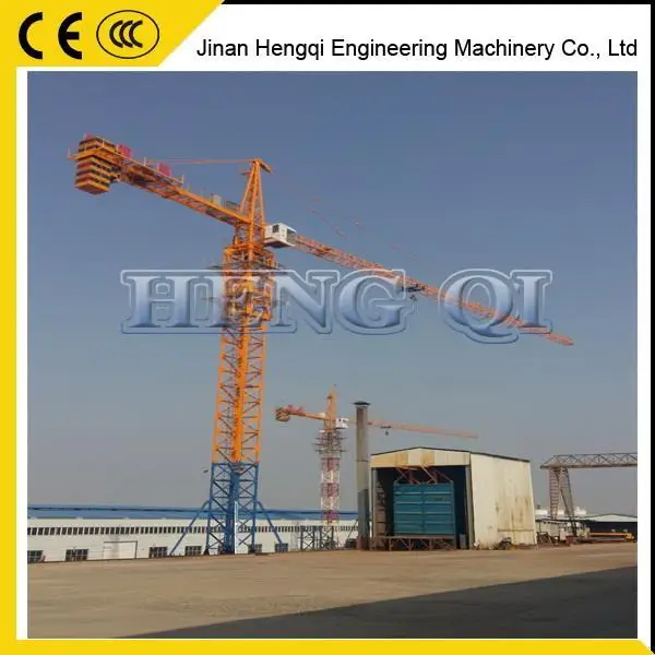 HengQi  Official Construction Machinery QTZ63 5 Ton Mini Topkit Tower Crane With Factory Price