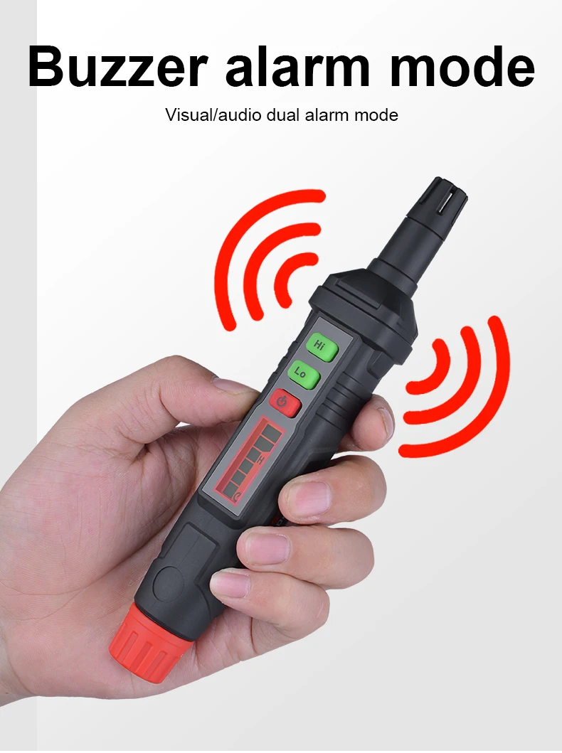 Портативный детектор утечки горючего газа, независимый детектор газа Flambe