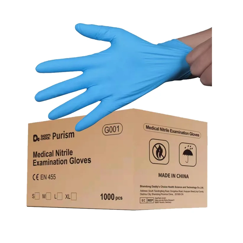 Exam Gloves Purism Hospital Use Doctors Nurses work use Medical Dental Examination Nitrile Gloves