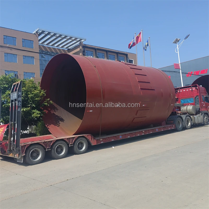 Небольшая и средняя производственная линия по кальцинированию вращающейся печи подходит для оксида цинка магния бокситов доломитов