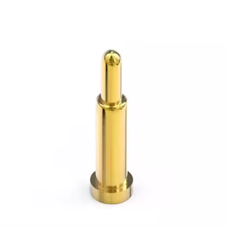 New Designed Precision Gold Plated Brass Connector Pins Metal Double Head Pogo Pin