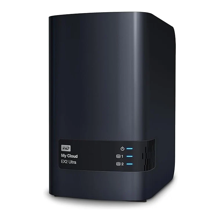 4 6 8 12 16 20 24 28 32 40 44 TB My Cloud EX2 Ultra Network Attached Storage NAS Western DigitalBVBZ0080JCH-NESN