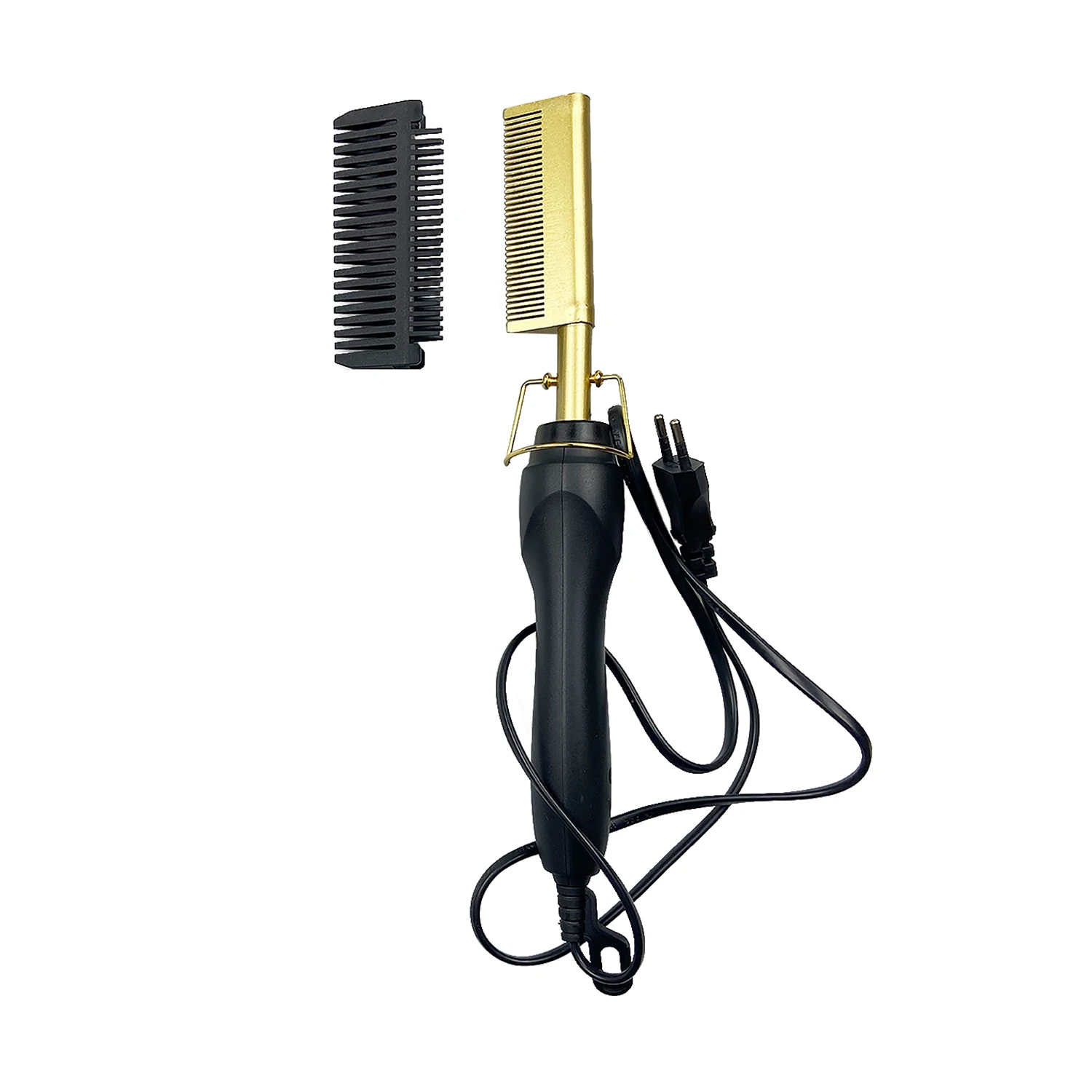 Dropshipping hot sell Copper comb 2022 Hair Straightening Hot Press Comb Electric