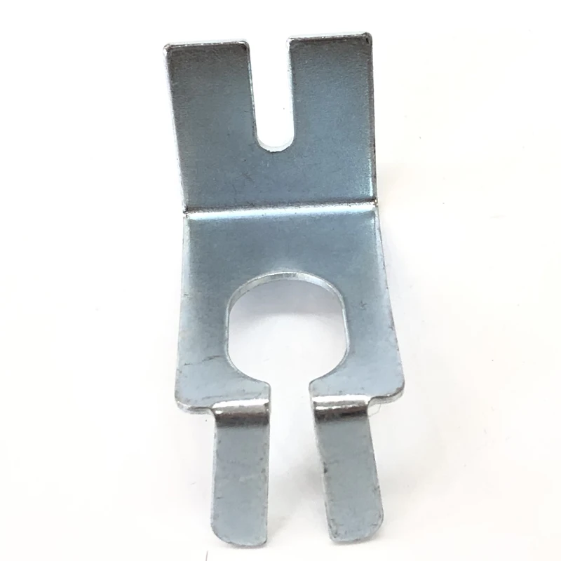 Batch Manufacture Metal Punching Bending Stainless Pipe Clamps Custom Copper Aluminum Durable Grounding Tube Pipes Hook Clips