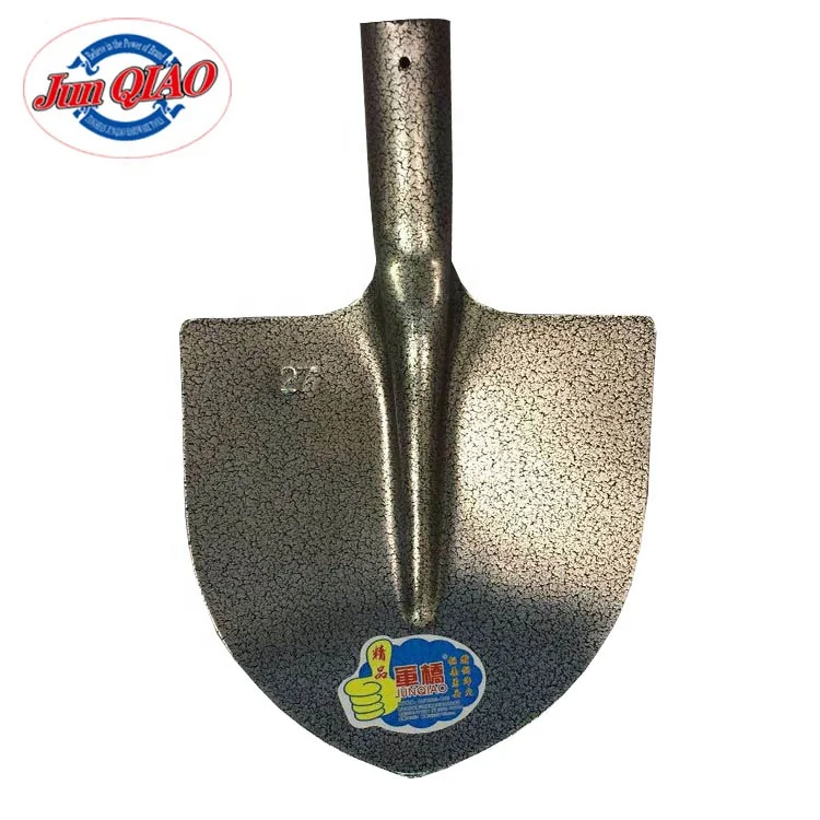 Garden Shovel S527 Steel Shovel Head Agricultural Farm Tools Round Mouth  Steel Head Shovel