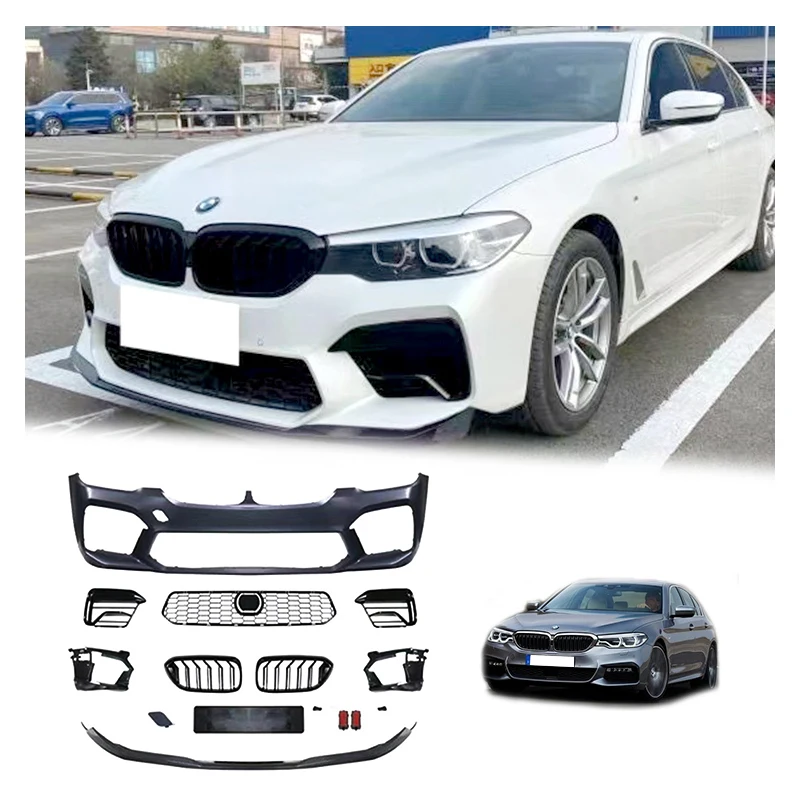 Modified For BMW G30 Bodykit To M5 Large Bodykit Front Bumper Rear Bumper For 18-20 BMW 5 Series G30 G38