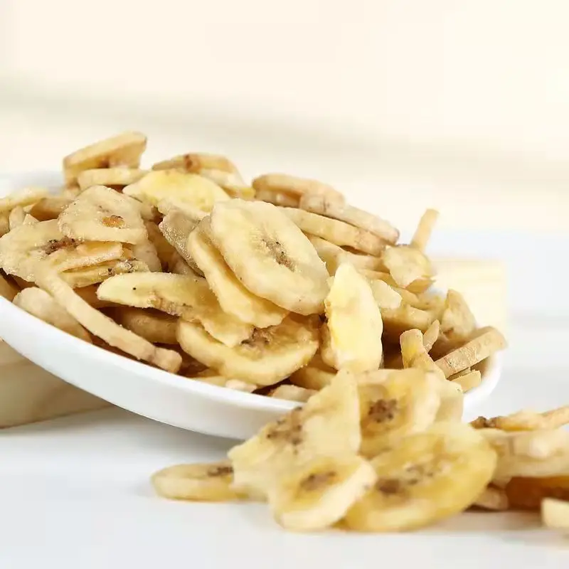Wholesale Crispy Sweet Snacks VF Dehydrated Fruit Dried Banana Chips