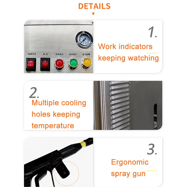 Steam Car Washer High Pessure Carwash Machine