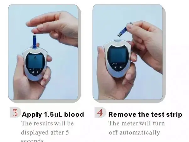 Wholesale blood glucose meter glucometer manufacturer glucometer kit china blood glucose meter and strips