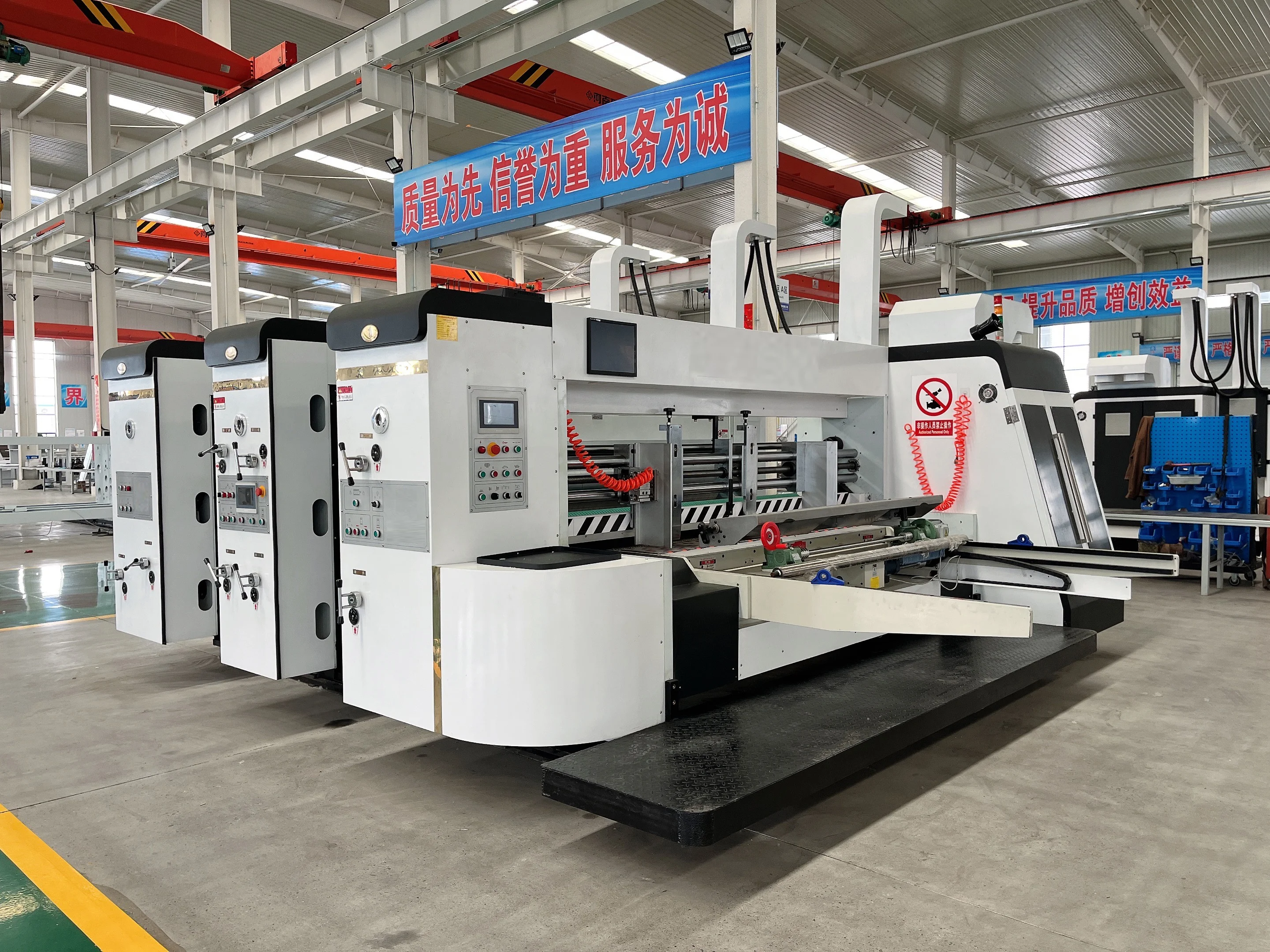 High Speed flexoo Printer Slotter Die Cutting .carton Printing Machinery.corrugated Box Printer Machine