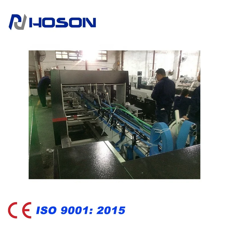 ZH-1600BFT Automatic Carton Box Folder Gluer Machine