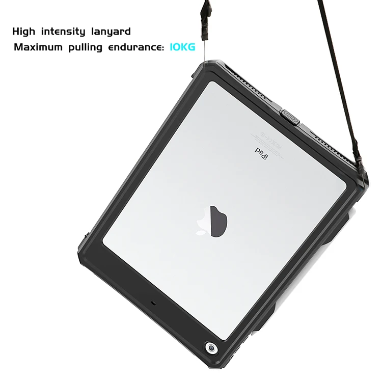 IP68 Rating Full Cover Snowproof Dustproof Shockproof 10.2 Inch 2 Meters Waterproof Case For Ipad 10.2 2019/2020