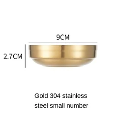 Посуда для ресторана, Корейская посуда Kimchi Chaffing, буфетный столик из нержавеющей стали, простой круглый поднос для посуды