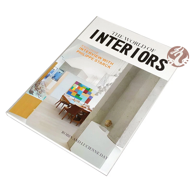 Custom paperback brochure event art magazine book brochure book printing