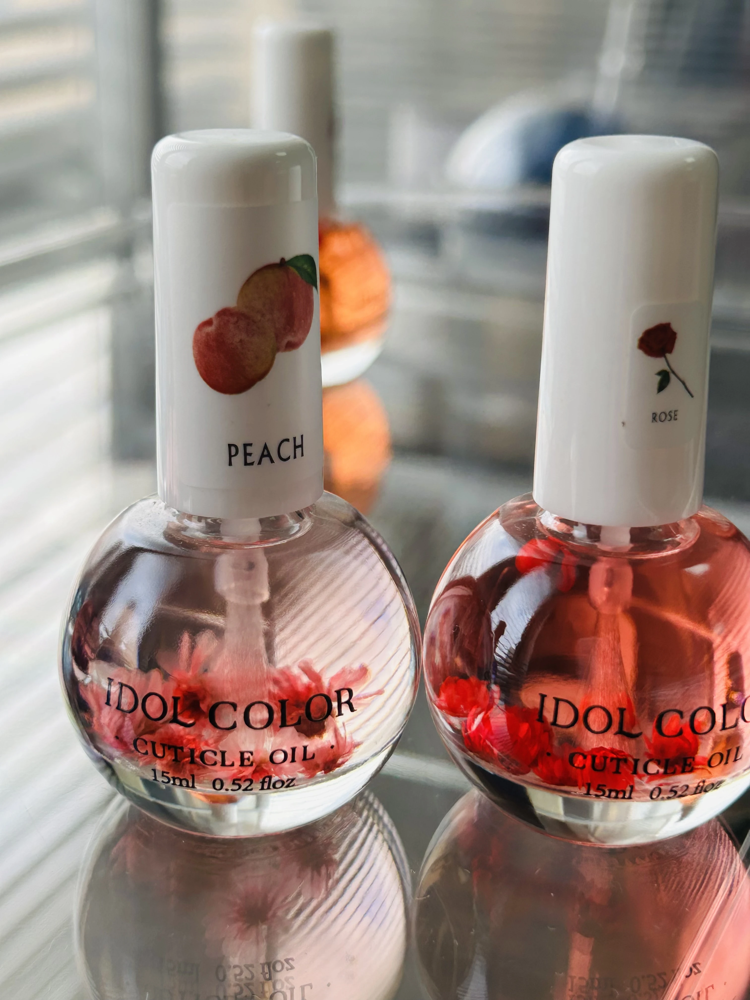 Beauty Care Cuticle Oil Repair Nail Salon Fruits Cuticle Revitalizer Oil Pen Nail Care Polish Serum Nail Art Gel with Dry Flower