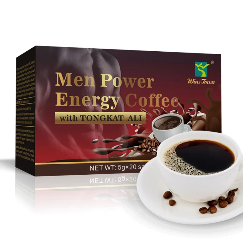 Black Man Power латте кофе мака мгновенные напитки смесь естественный усилитель энергии Maca cafe