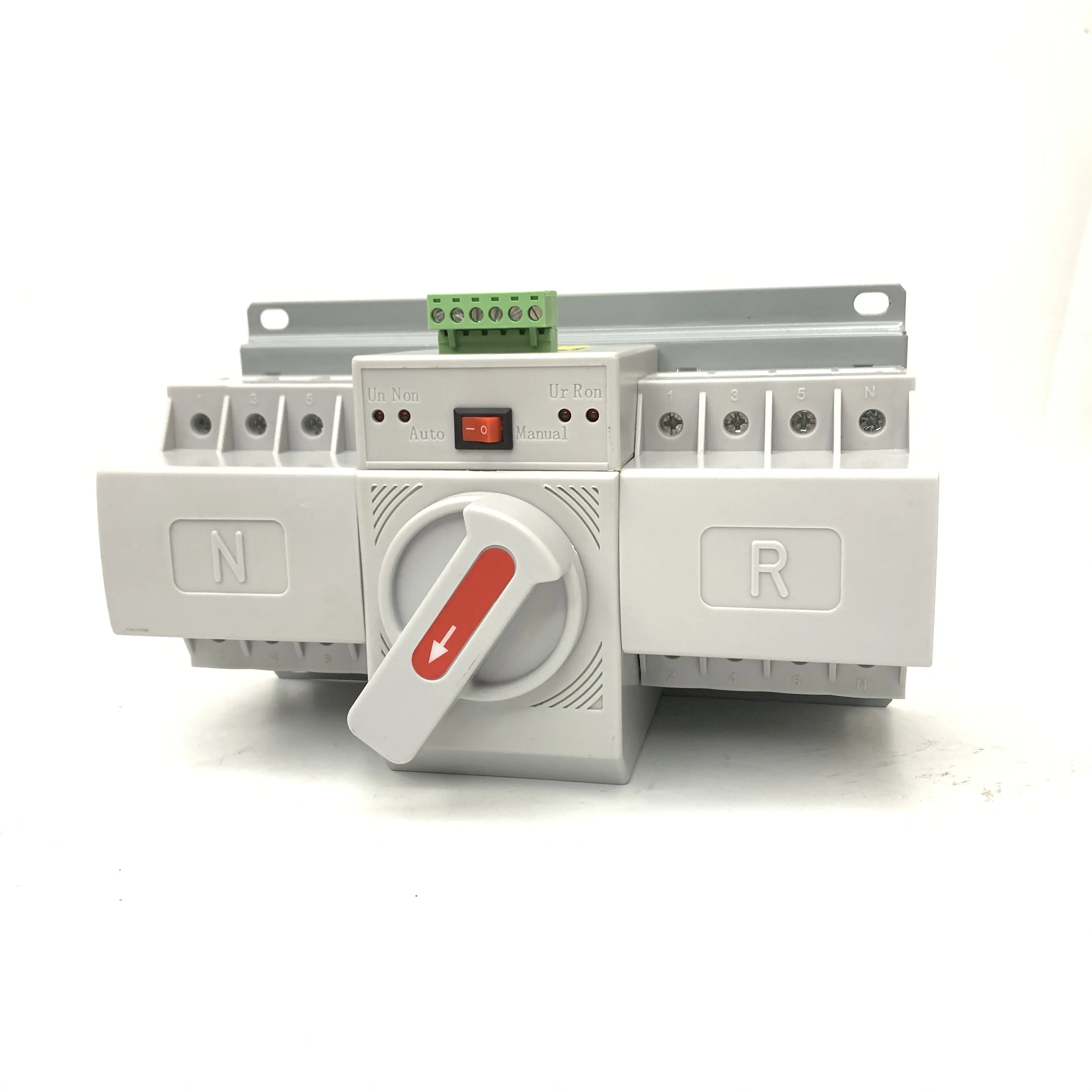 4P 63A  ats mini dual power automatic manual transfer changeover switch